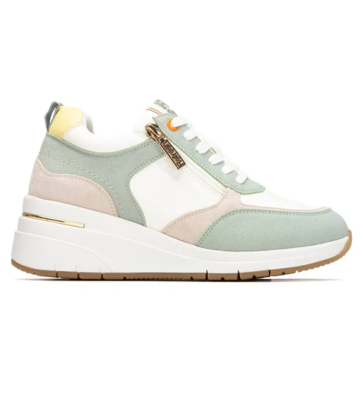 Refresh para mujer. 17505103-AQUA Zapatillas 175051 verde (37), 3 a 5cm, Cremallera, Casual