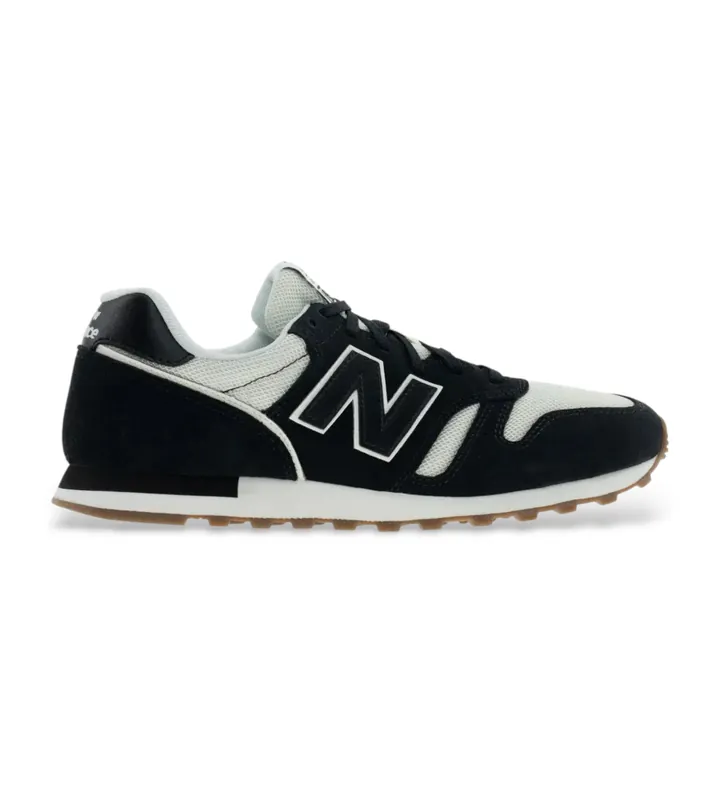 New Balance para hombre. ML373V2 Zapatillas 373 negro (42.5), Plano, Cordones, Casual