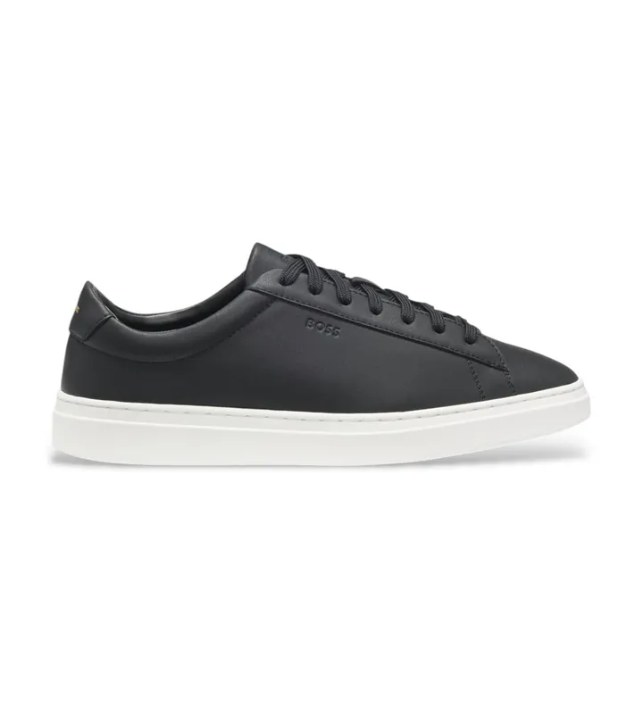 BOSS para hombre. 50552853 Zapatillas Kieran negro (46), Plano, Cordones, Casual