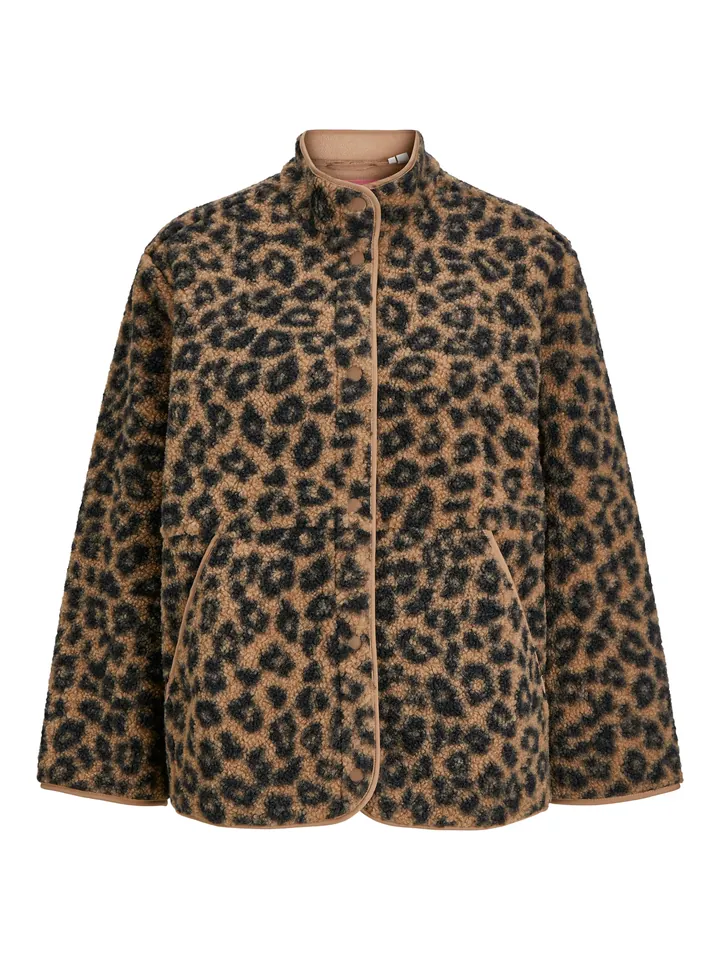 JJXX Chaqueta de entretiempo 'VERA' capuchino / negro