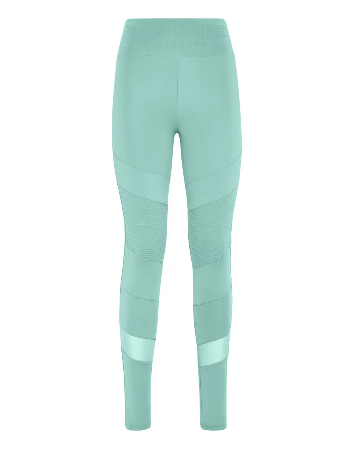 Plein Sport Leggings 'Statement' verde