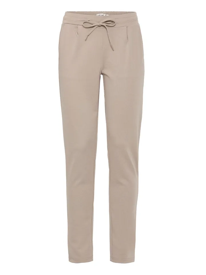 ICHI Pantalón plisado 'IHKate'  taupe