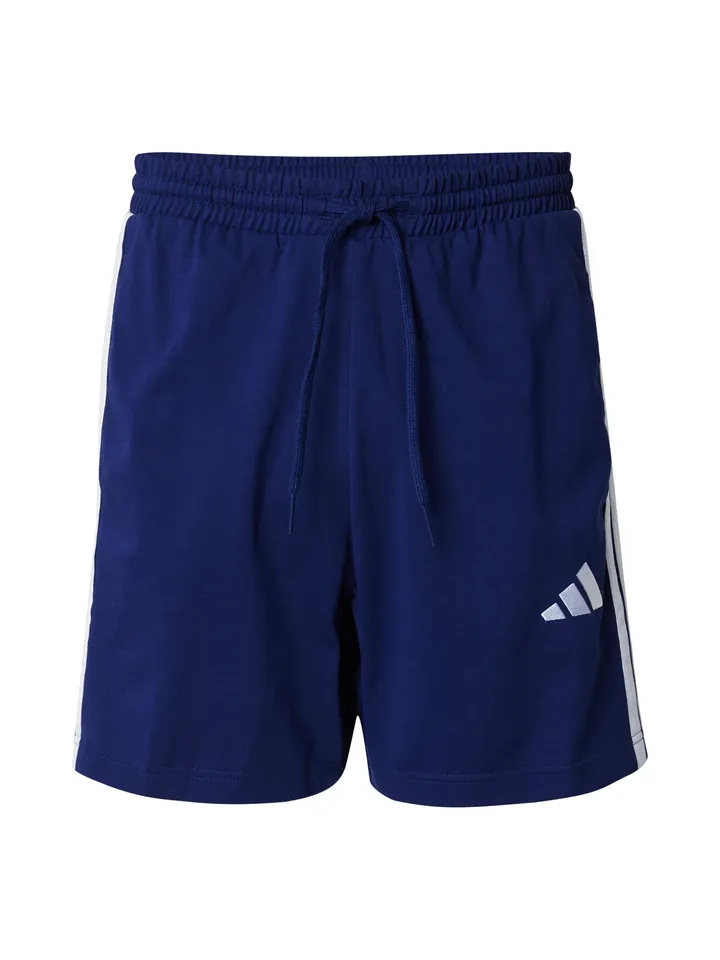 ADIDAS SPORTSWEAR Pantalón deportivo 'Essentials' azul oscuro / blanco