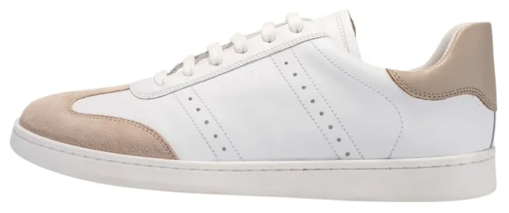 JOOP! Zapatillas deportivas bajas 'Misto Ike' taupe / blanco