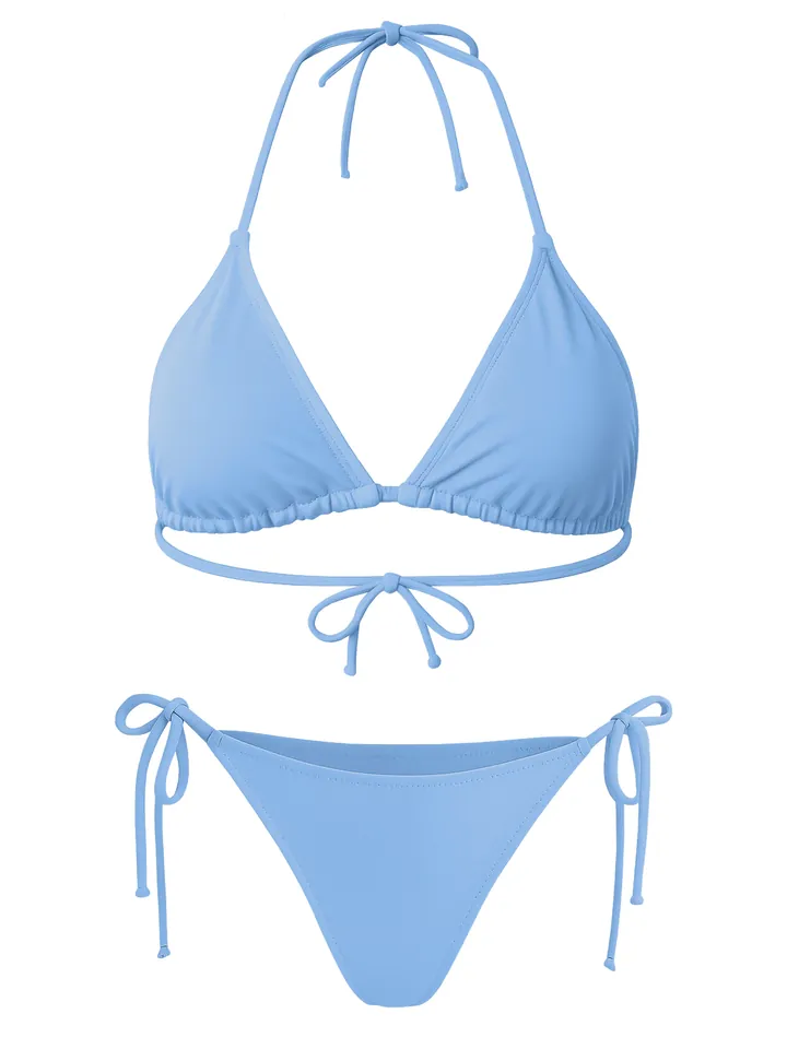 Yenita Bikini azul claro