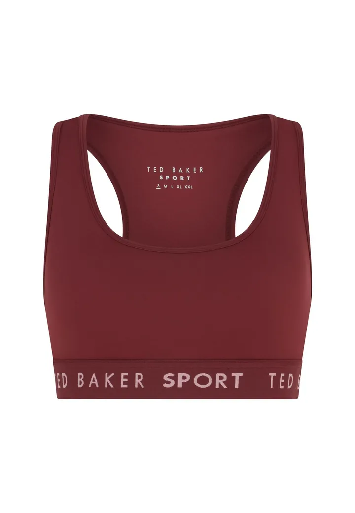 Ted Baker Sujetador deportivo 'Diana Essentials' talco / rojo oscuro