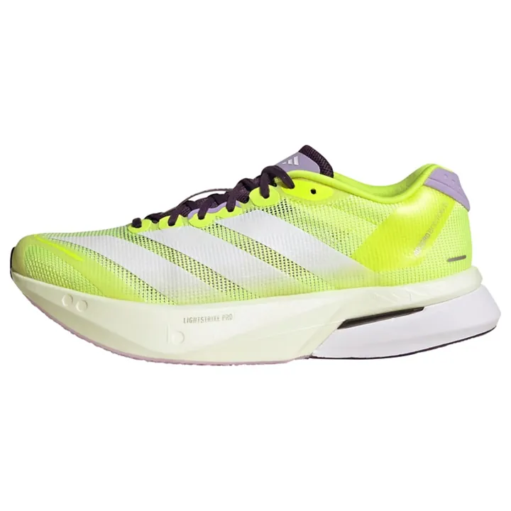 ADIDAS PERFORMANCE Zapatillas de running 'Adizero Boston 13' amarillo neón / lavanda / blanco