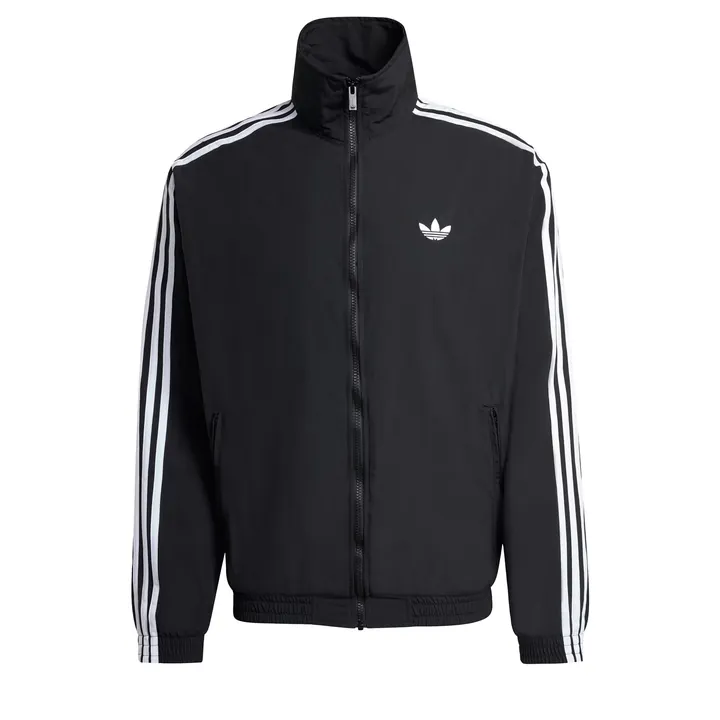 ADIDAS ORIGINALS Chaqueta de entretiempo 'Firebird' negro / blanco