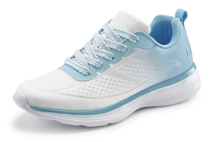 LASCANA Zapatillas deportivas bajas  azul pastel / azul claro / blanco