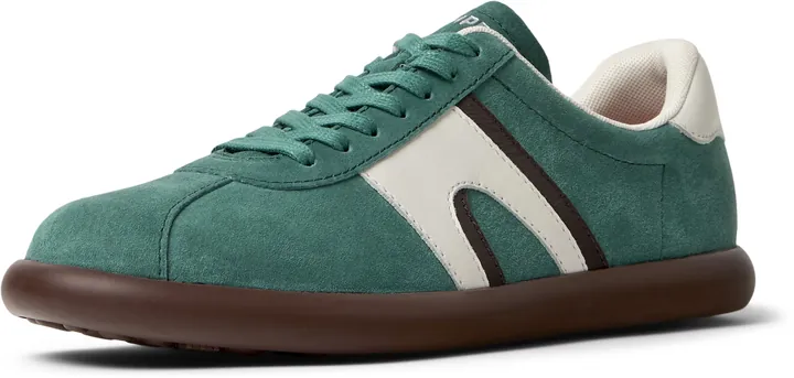 CAMPER Zapatillas deportivas bajas 'Pelotas Soller' marrón oscuro / verde / blanco