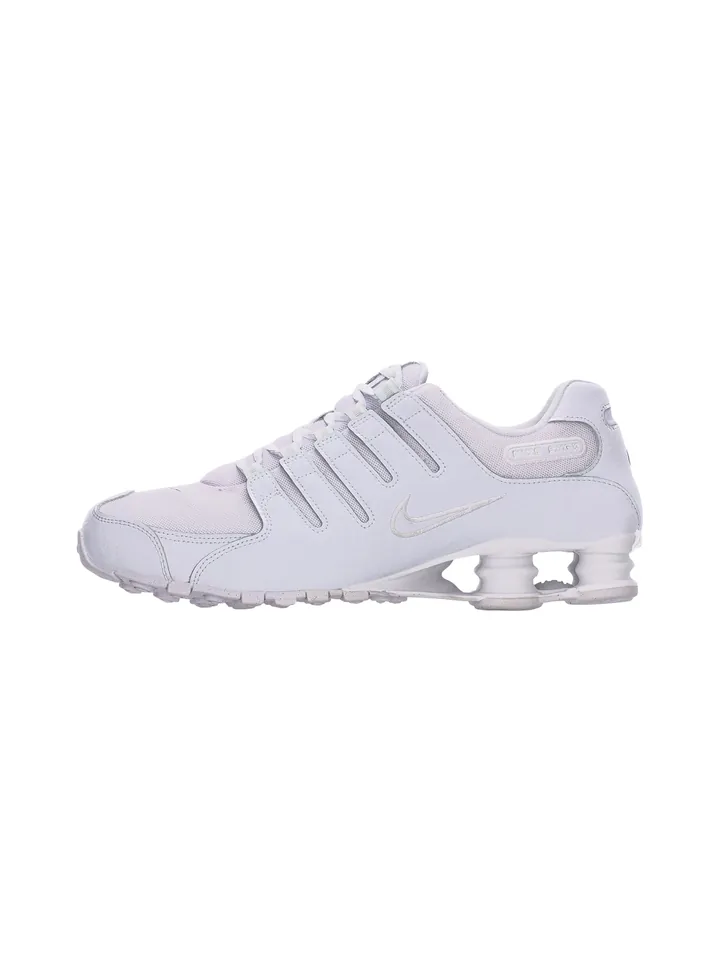 Nike Sportswear Zapatillas deportivas bajas 'SHOX NZ' gris plateado / offwhite