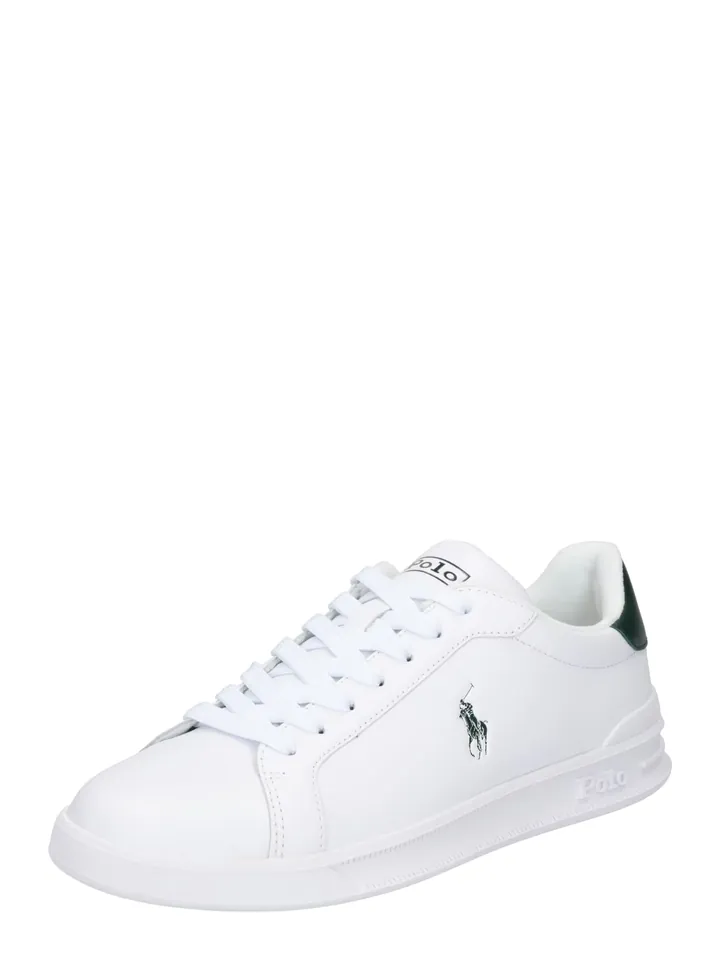 Polo Ralph Lauren Zapatillas deportivas bajas 'Athletic'  verde oscuro / blanco
