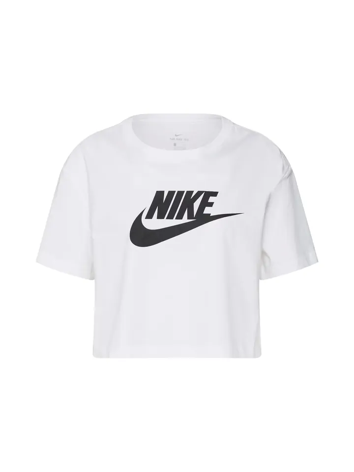 Nike Sportswear Camiseta 'Essential'  negro / blanco