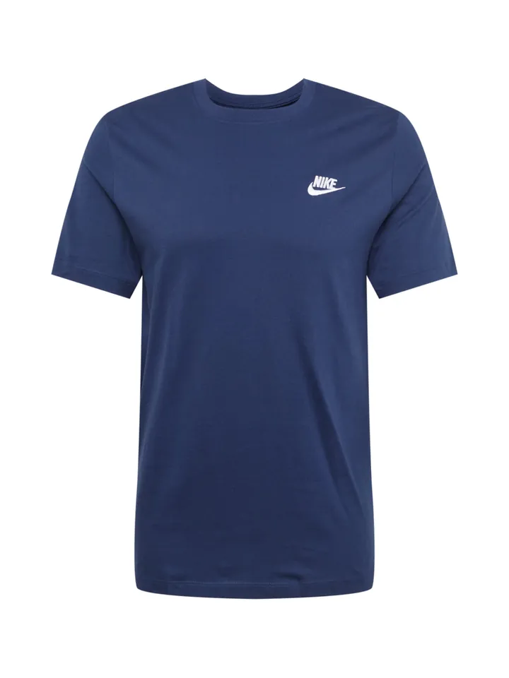 Nike Sportswear Camiseta 'Club' navy / blanco