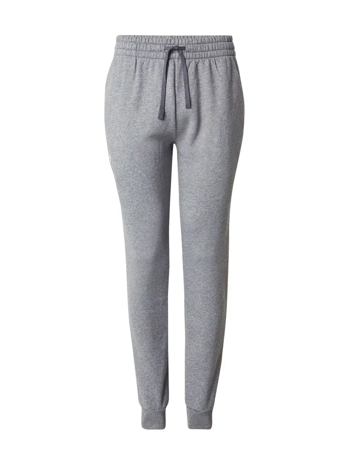 UNDER ARMOUR Pantalón deportivo 'Rival' gris moteado / blanco
