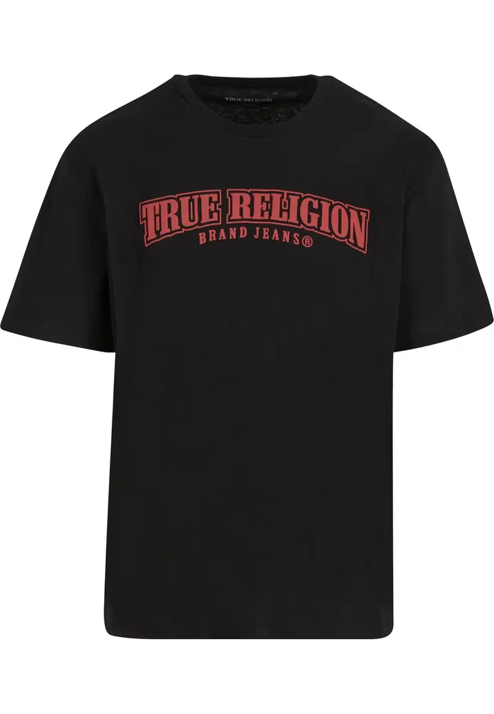 True Religion Camiseta 'Nu Brush' langosta / negro