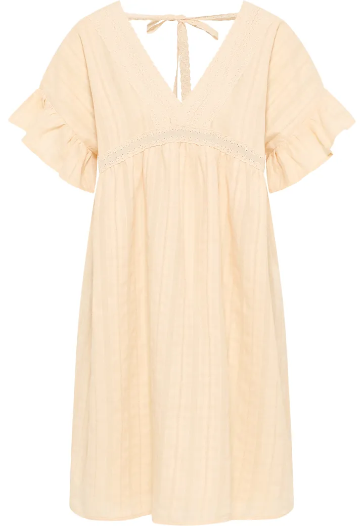 DreiMaster Vintage Vestido crema