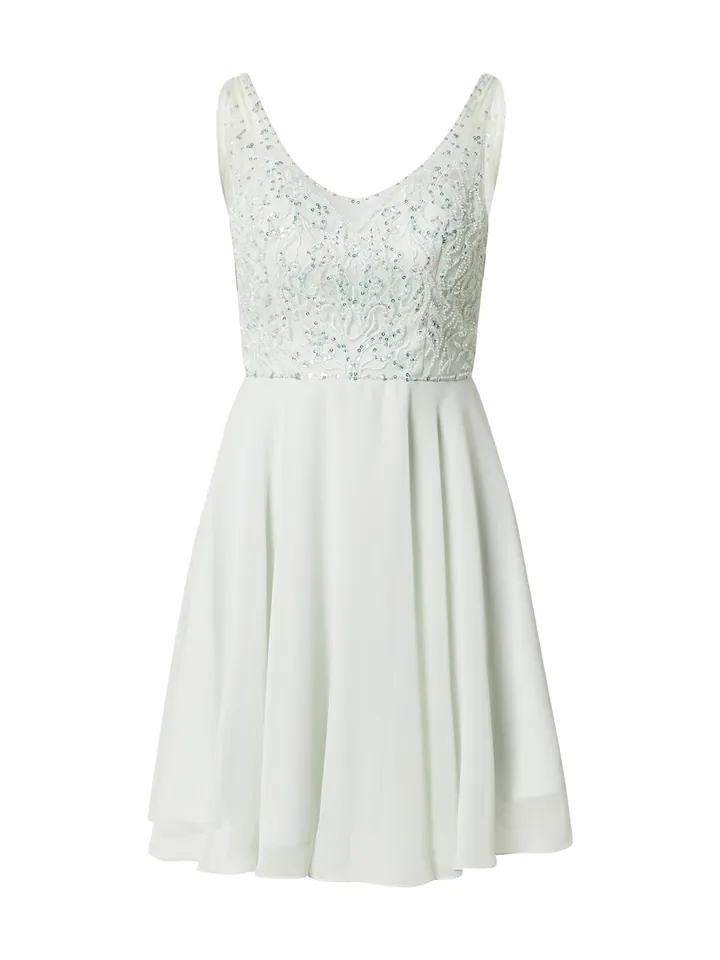 Laona Vestido de gala verde pastel