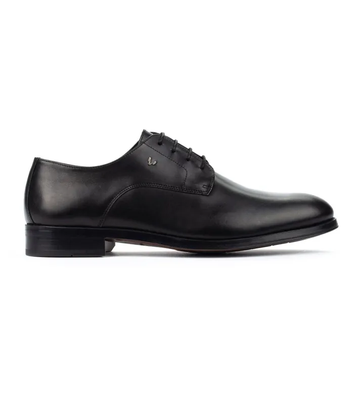 Martinelli para hombre. 1492-2630PYM Zapatos de piel Empire negro (41), Plano, Cordones, Casual, Clásico