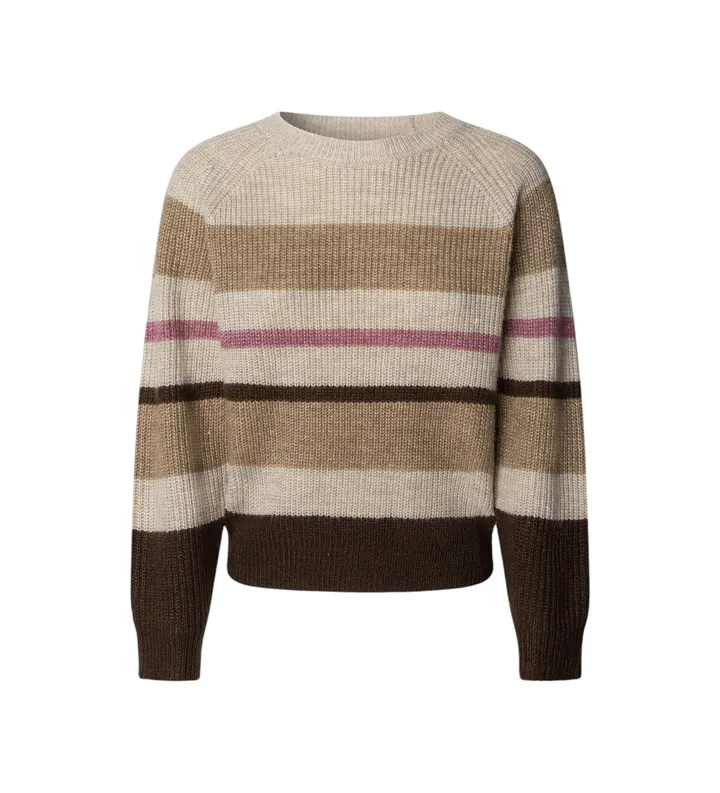 Pepe Jeans para mujer. PL7000046 Jersey Cassandra beige (M), Casual, Poliéster