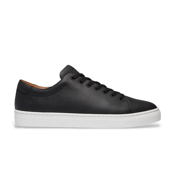 Timberland para hombre. TB0A5MJSW021 Zapatillas de Piel Dover Park negro (36.5), Plano, Cordones, Casual