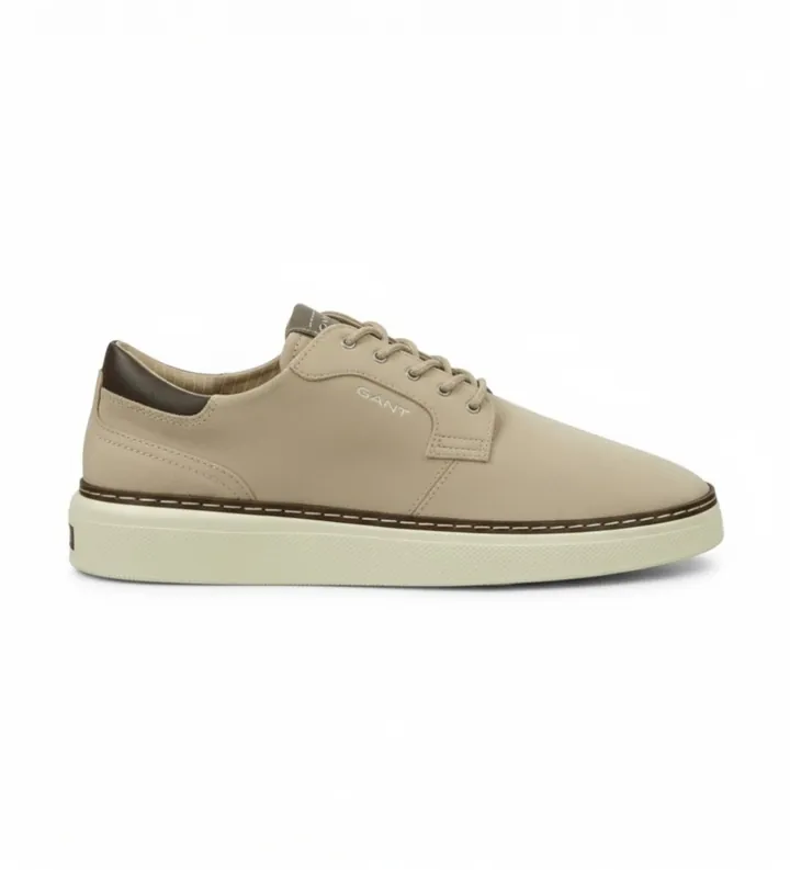 Gant para hombre. 872638244 Zapatillas San Prep marrón (42), Tela, Plano, Cordones, Casual