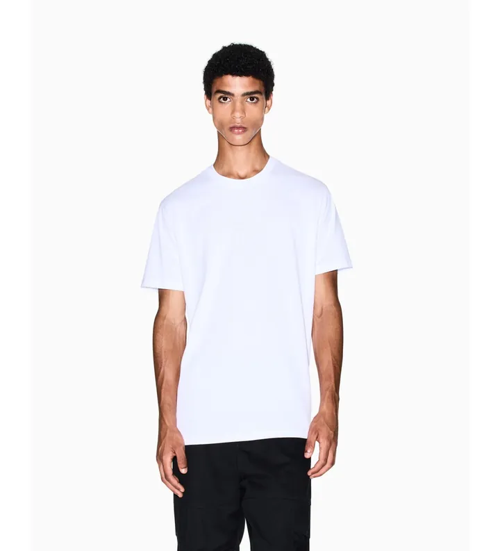 A|X Armani Exchange para hombre. XM001280AF10361U0002 Camiseta Regular con Logo blanco (L), Casual, Algodón, Manga corta