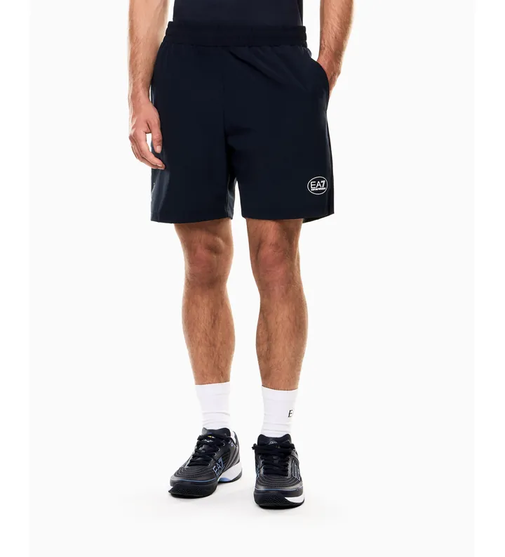 EA7 para hombre. 7M001529_AF21059 Pantalones Cortos Tennis Pro Verde (3XL), Casual, Deportivo, Sportswear, Multideporte, Poliéster