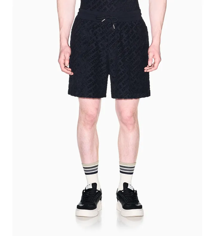 A|X Armani Exchange para hombre. XM002348AF21860UB101 Shorts Tejidos marino (L), Casual, Algodón