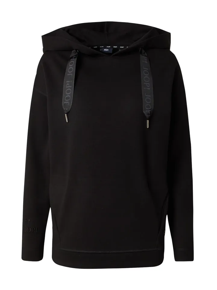 JOOP! Sudadera  negro / blanco