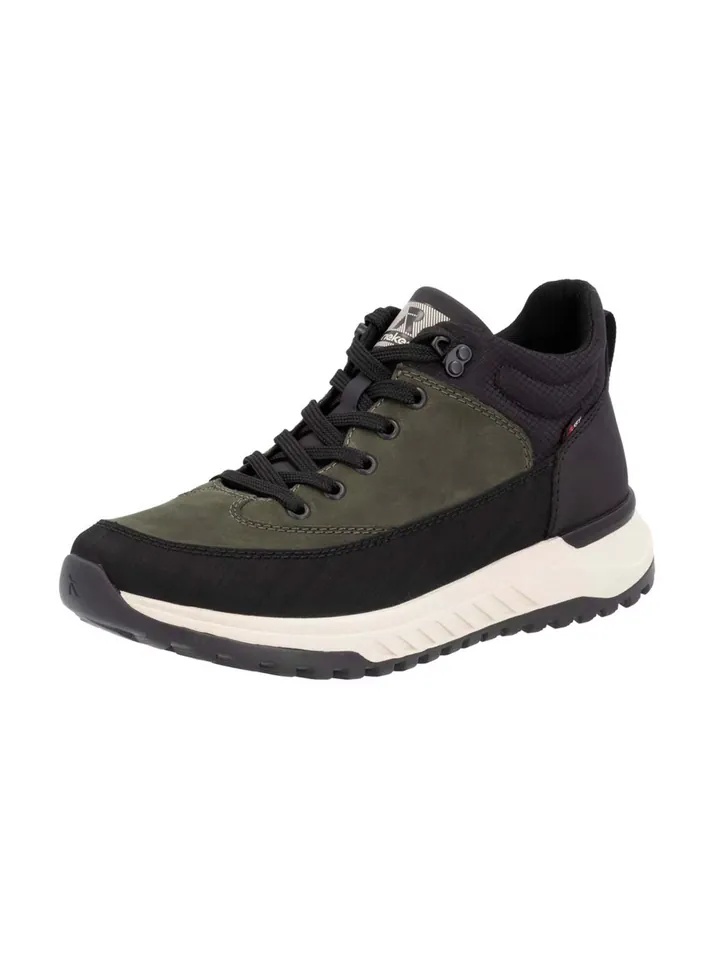 Rieker Sport Calzado deportivo con cordones verde oscuro / negro