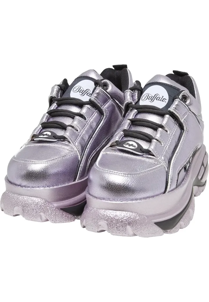 BUFFALO Zapatillas deportivas bajas  lila pastel / negro
