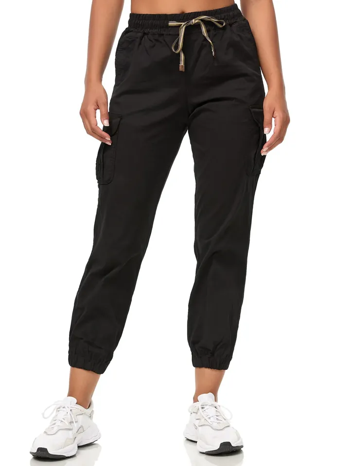 Tazzio Pantalón cargo 'F600' negro