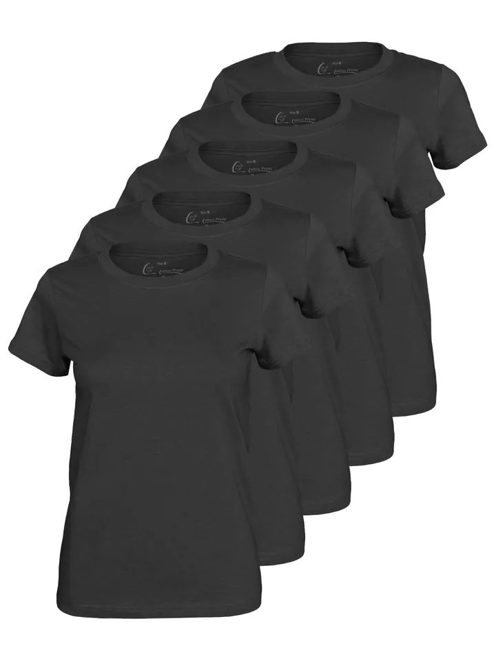 Cotton Prime Camiseta negro