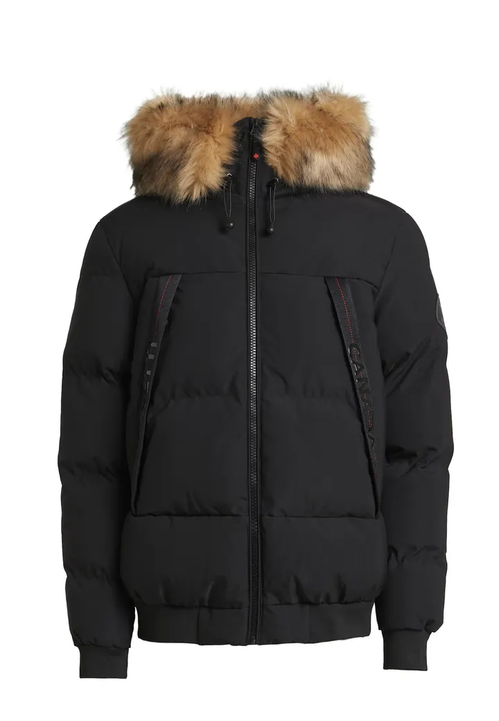 Zavetti Canada Chaqueta de invierno 'Navax' marrón moteado / negro