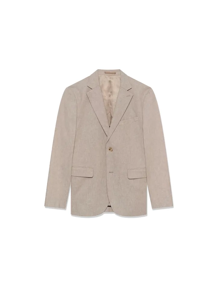 Matinique Chaqueta tipo saco para negocios 'MAСharles' taupe