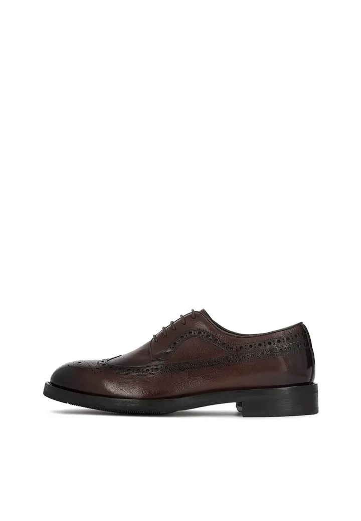 Kazar Zapatos con cordón marrón oscuro