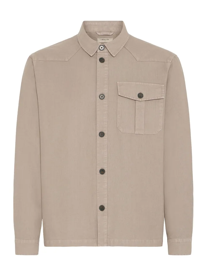 !Solid Camisa ' SDUgden ' beige / marrón