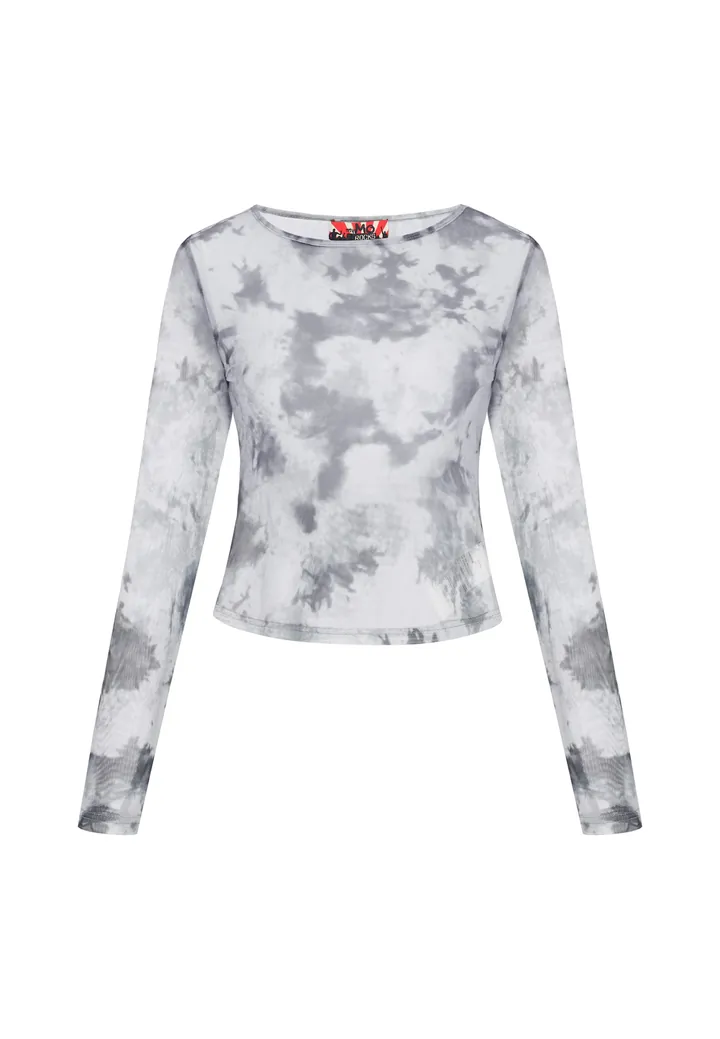 myMo ROCKS Camiseta gris claro / gris oscuro