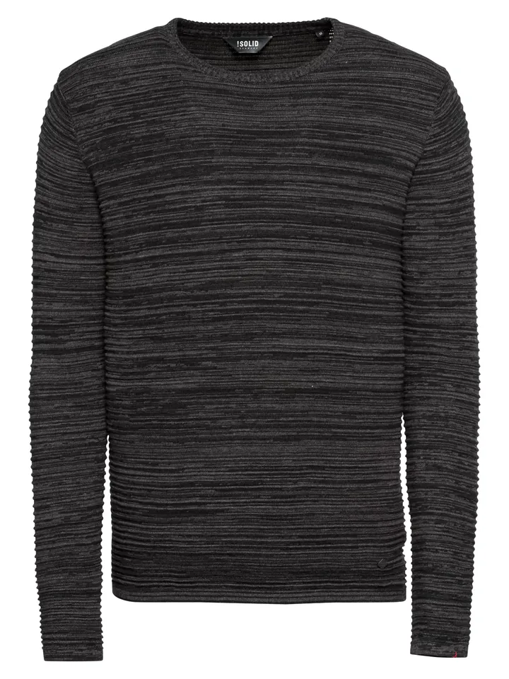 !Solid Jersey 'Struan'  antracita