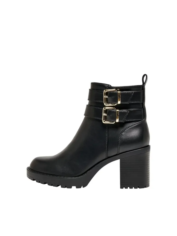 ONLY Botines 'BARBARA-14' negro / plata
