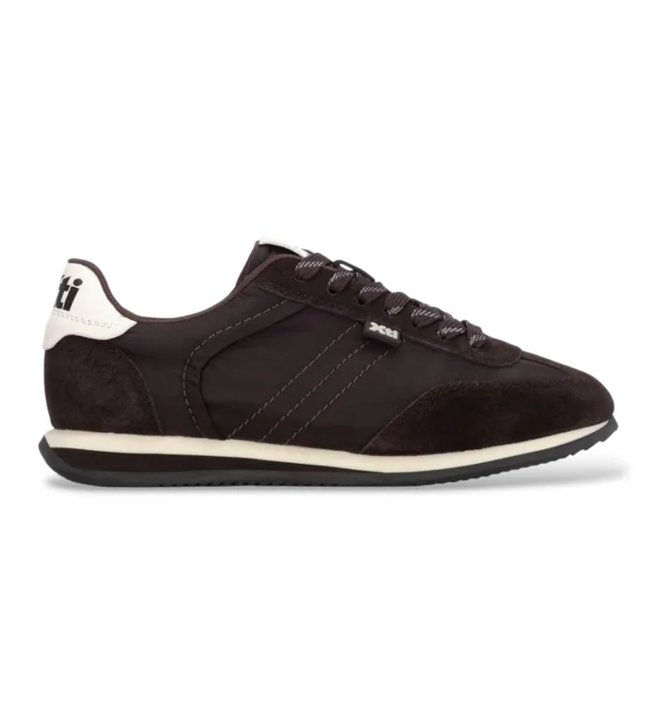 Xti para mujer. 14614901-MARRON Zapatillas 146149 marrón (36), Plano, Cordones, Casual