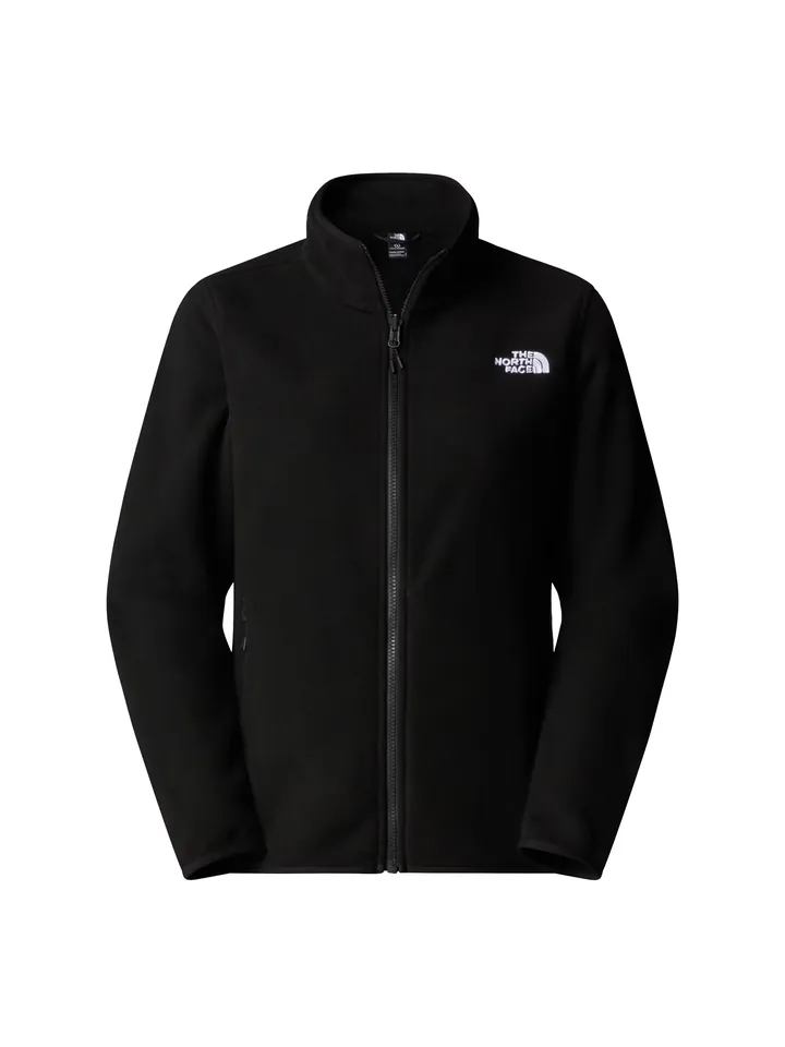THE NORTH FACE Chaqueta polar funcional 'Glacier' negro / blanco