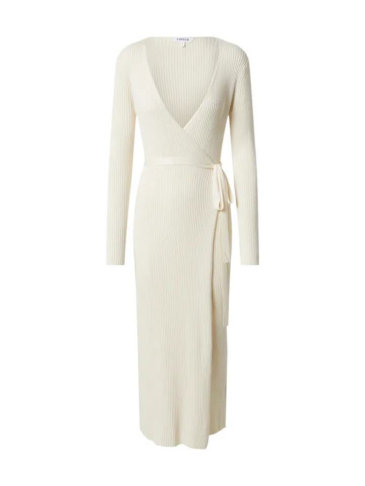 EDITED Vestido de punto 'Mailien' blanco