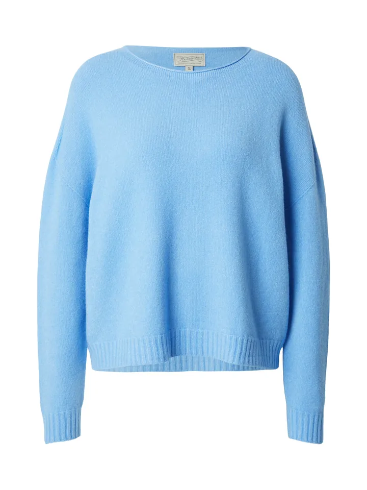 Herrlicher Jersey azul claro