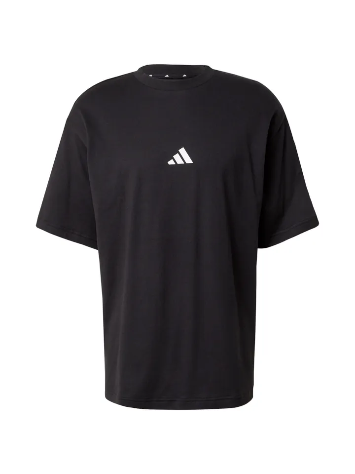 ADIDAS SPORTSWEAR Camiseta funcional 'FUTURE ICONS SMALL LOGO' negro / blanco