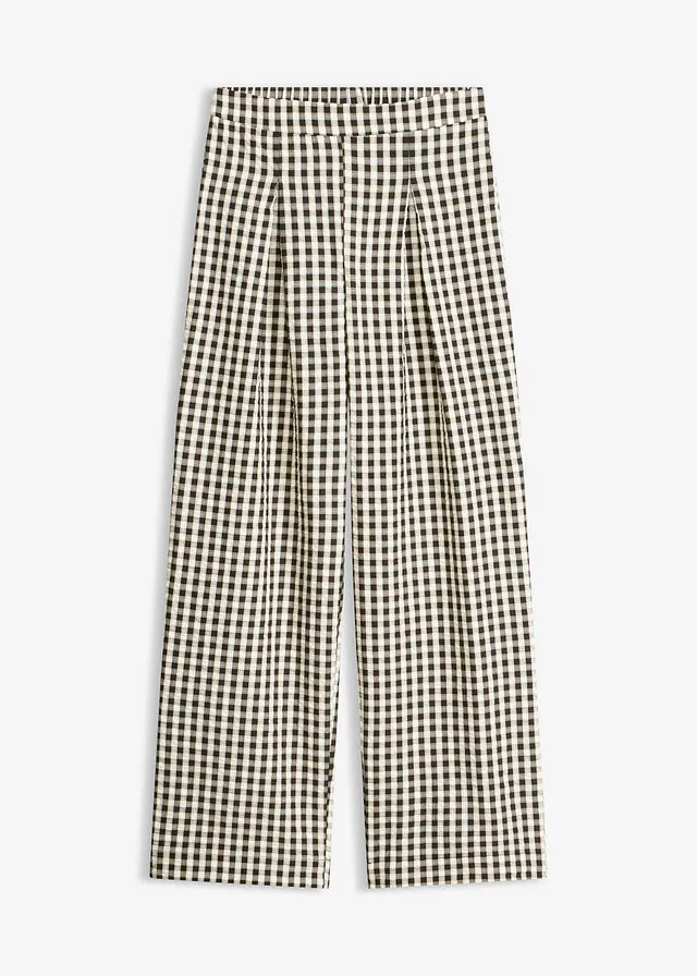 Pantalón ancho con pliegues