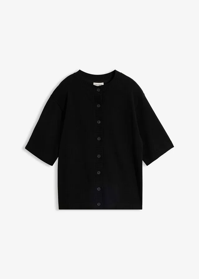 Chaqueta de punto fino