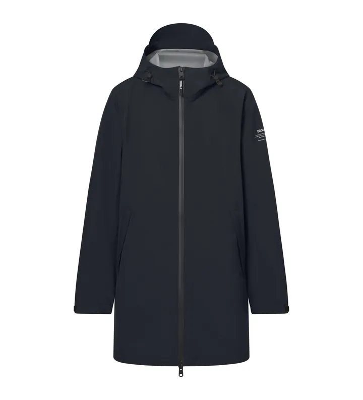 ECOALF para hombre. MCMGAJKNEVE00167W25-161 Abrigo Neve profundo marino (S), Casual, Poliéster Reciclado, Sostenible