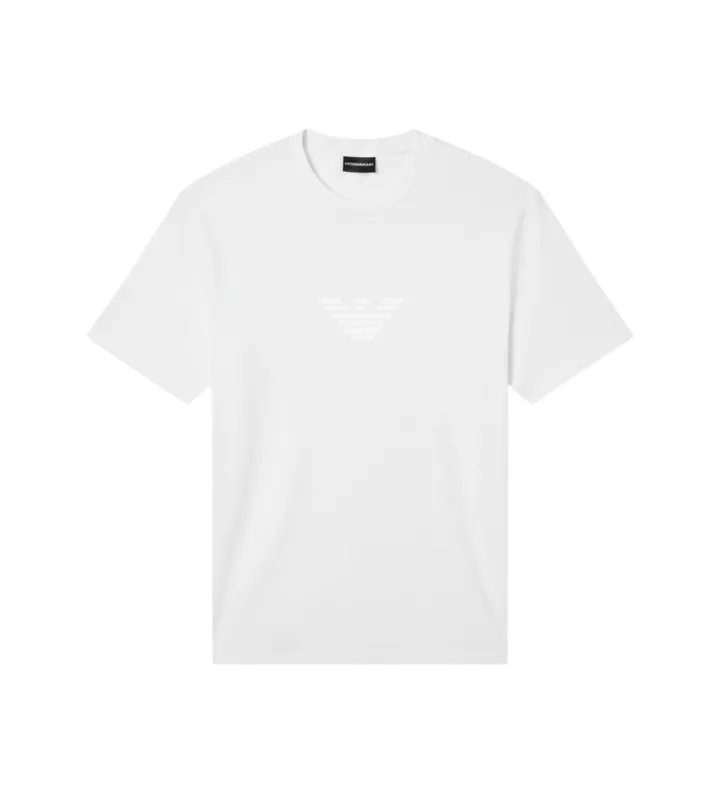 Emporio Armani para hombre. EM004583_AF13669 Camiseta Pima blanco (L), Casual, Algodón, Manga corta